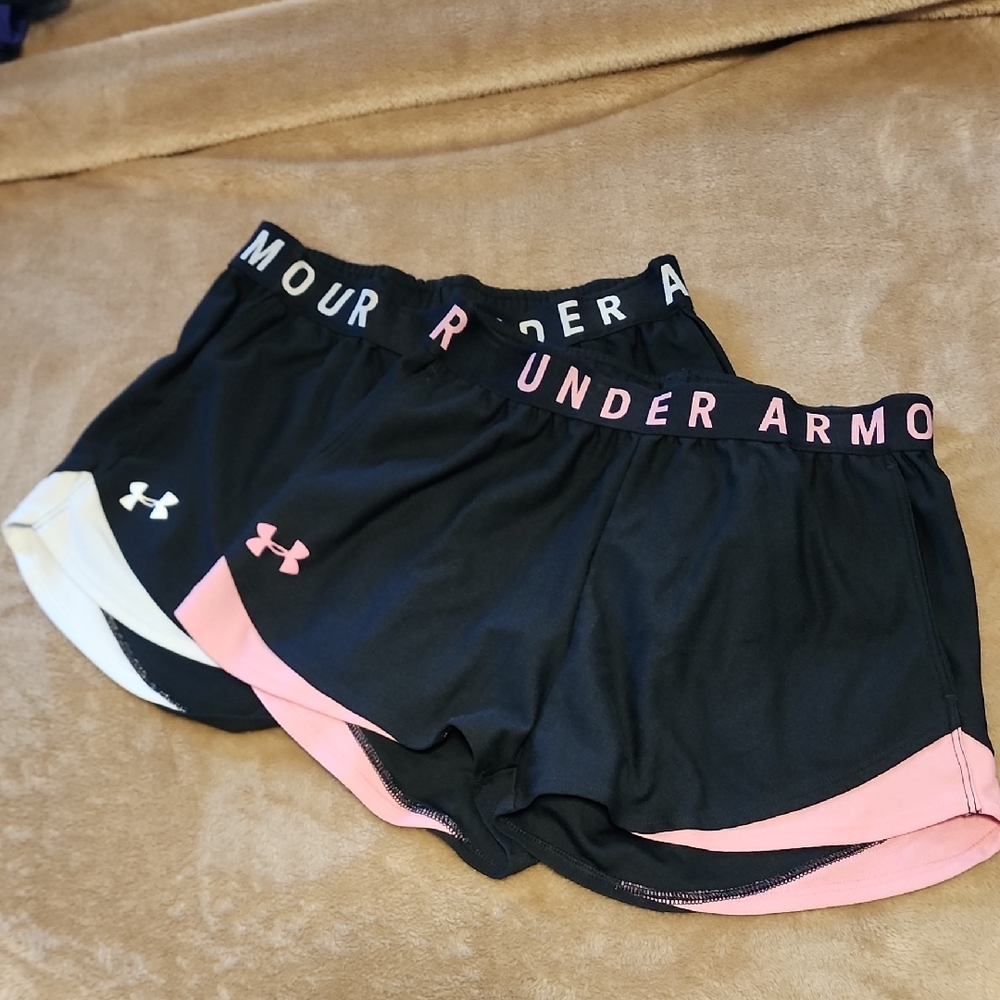 2 Under Armour Shorts Size XS